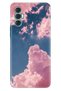 Tecno Spark 8 Pro Case Colorful Silicone Cover Pink Cloud