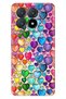 Xiaomi Poco X6 Pro Case Colorful Flexible Silicone Themed Patterned Tpu Heart Drawing