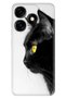 Tecno Spark 10 4g - 10C Case Colorful Custom Drawing Flexible Silicone Cat Look
