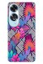 Oppo A60 Case (Cph2631) Compatible Silicone Patterned Molded Botanical