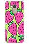 General Mobile Gm 8 Compatible Case Patterned Silicone Color Tpu Uv Strawberry