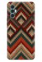 Tecno Spark 8 Pro Case Colorful Silicone Cover Zigzag