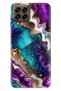 Samsung Galaxy M33 Case Printed Flexible Silicone Cover Sharp Amethyst