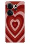 Tecno Camon 20 Premier 5g Case (Ck9N) Compatible Patterned Silicone Matte Heart