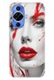 Huawei Nova 12S Case Colorful Tpu Uv Printed Patterned Silicone Lady