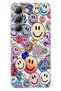 Silicone V30Liteemojix for Vivo V30 Lite 6.67" Case Pattern