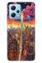 Redmi Note 12 5g Case Printed Textured Cover Silicone Retro Newyork