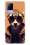 Vivo V21 Case 6.44 Inc Patterned Silicone Flexible Compatible Cover Tiger