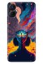 Tecno Camon 19 Neo Case (Ch6I) Compatible Patterned Silicone Swirl