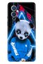 حافظة Oneplus 9 مصنوعة من السيليكون الملون TPU UV Cool Panda