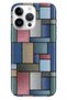 iPhone 16 Pro Max Case Silicone Pattern Printed Cover Jean Pattern