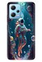 جراب Redmi Note 12 5G مطبوع عليه غطاء من السيليكون لرائد الفضاء