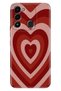 Tecno Spark 8C Case Colorful Themed Patterned Tpu Tecno 8C Silicone Matte Heart