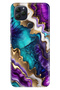 General Mobile Gm 22 - 22S Case Patterned Rubber Silicone Sharp Amethyst