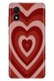 Tcl 303 Case Silicone Colorful Phone Case Matte Heart