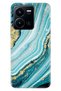 Vivo Y22S -Y35 Case Colorful Tpu Uv Printed Patterned Silicone Silvery Stone