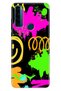 Tcl 20 Se Case Printed Silicone Colorful Illustrated Back Cover Smile