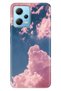 Xiaomi Redmi Note 12 4g Case Colorful Custom Themed Patterned Silicone Tpu Pink Cloud