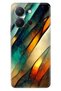 Vivo Y36 4g Case Colorful Tpu Uv Printed Patterned Silicone Flora Marble