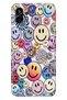 حافظة هاتف Nothing Phone 2 ملونة من مادة TPU ذات نمط من السيليكون Emojix