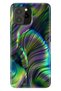 حافظة متوافقة مع Oukitel C21 Pro / Plus، مصنوعة من السيليكون الملون، مصنوعة من مادة TPU الهولوغرافية بالأشعة فوق البنفسجية