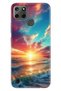 Realme C21Y - Realme C25Y Case Colorful Tpu Uv Printed Patterned Silicone Ocean
