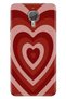 General Mobile Gm 5 Plus Case Patterned Trend Silicone Matte Heart
