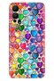 Case for Infinix Hot 12 Case Patterned Printed Flexible Silicone Cover Heart Drawing