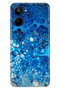Realme 10 4g Case Colorful Patterned Silicone Tpu Special Design Deep Blue