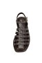 Elit Camila Women's Genuine Leather Orthopedic Flat Sandals Brown - 7
