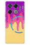 Infinix Gt 20 Pro Case Colorful Flexible Silicone Themed Patterned Tpu Cream