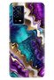 Oppo A55 4g Case Colorful Special Themed Patterned Silicone Tpu Stock Sharp Amethyst