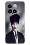 Xiaomi Mi 14 Case Colored Rubber Cover Silicone Ataturk