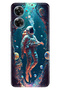 Realme Note 60 4g Case Colorful Printed Design Patterned Case Astronaut