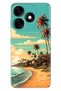 Tecno Spark 10 4g - 10C Case Colorful Custom Drawing Flexible Silicone Malibu