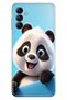 جراب متوافق مع Samsung Galaxy A54 بتصميم ELite Silicone Panda