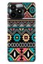 Realme C53 Case (Rmx3760) Compatible Patterned Silicone Colorful Tpu Uv Ethnic