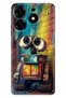 Tecno Spark 10 Pro Case Colorful Themed Patterned Tpu Style Silicone Robotic