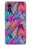 Tcl 303 Case Silicone Colorful Phone Case Botanical