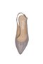 Elit Eleonora Women's Genuine Patent Leather Buckle Classic Heeled Shoes Mink - 6