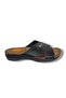 40371-25 Leather Anatomical Cross Women's Slippers - 2