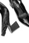 Elit Amina Women's Genuine Leather Classic Heeled Shoes Black - 5