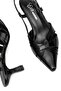 Elit Evelina Women's Genuine Leather Classic Heeled Shoes Black - 5