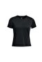 Ua Launch Shortsleeve 1382434-001 Women's Black T-Shirt