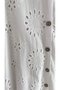 Women's White Lined Scallop Dress 26089 - 5
