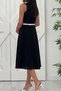 Belt Detail Fisto Bell Dress 26095 - 4