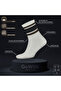 3-Piece Cotton Loop Short Half Socks Washable Ribbed College Style Tennis Sports Men's Socks 3501 - 6