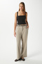 Women's City Elastic Waist Poly Viscose Stone Woven Trousers