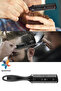 Practical Hair Razor Manual Detangling Comb Double Razor Scraping Comb - 5