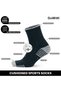 2 Pack Combed Cotton Seamless Colorful Ribbed Sports Socks for Men and Women with Towel Bottom 3502 - 3